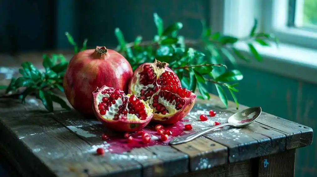 organic pomegranate