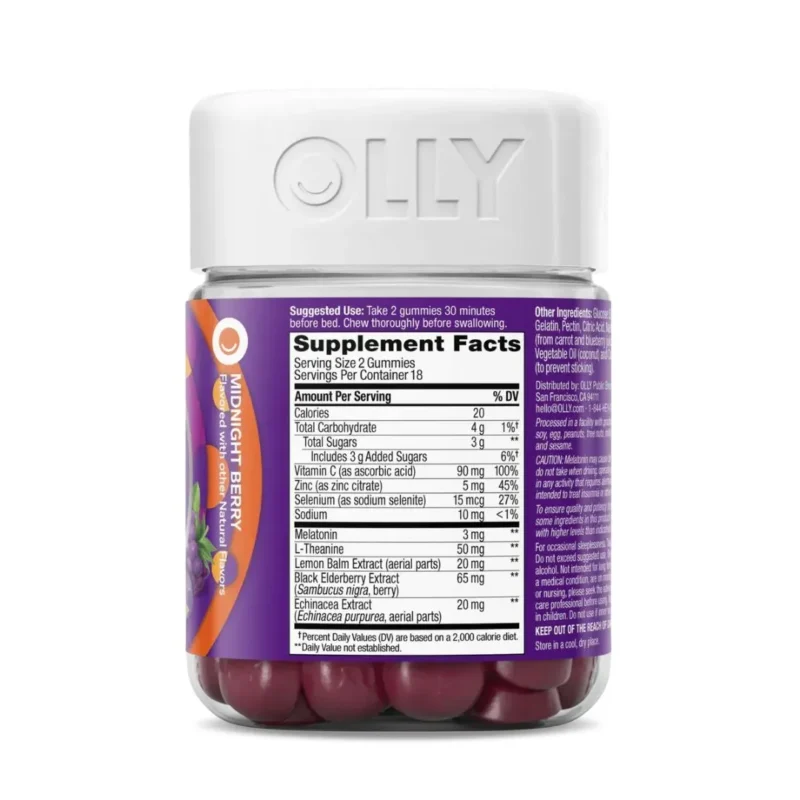 olly immunity sleep gummies