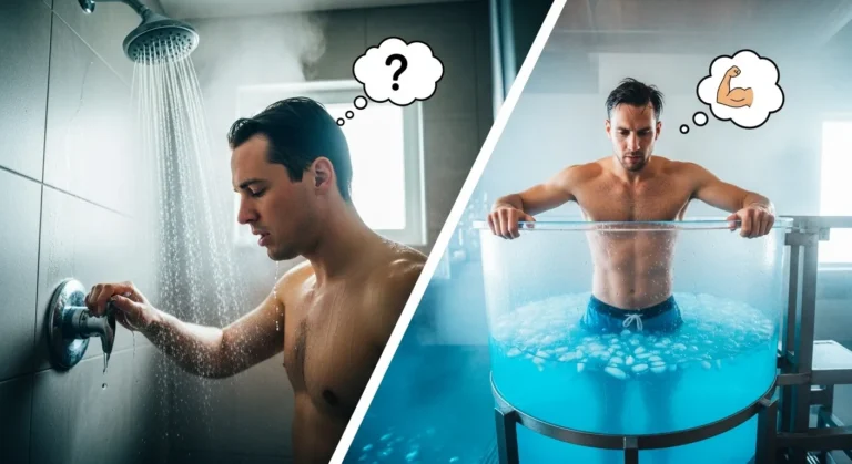 cold shower vs cold plunge