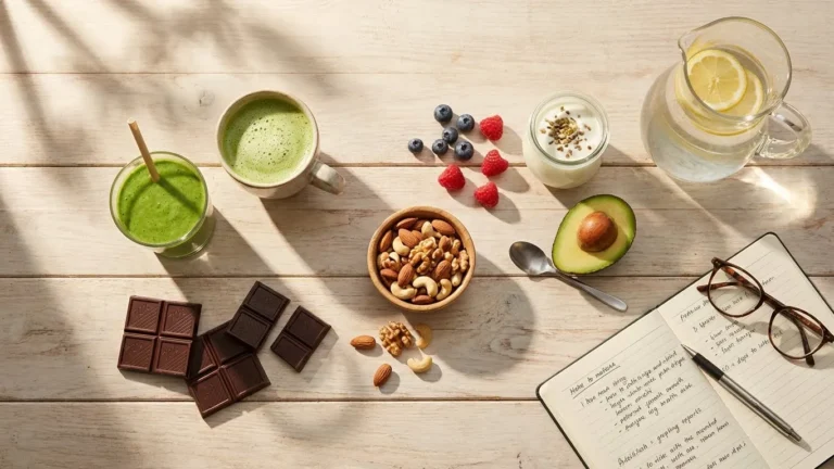 afternoon energy foods and drinks